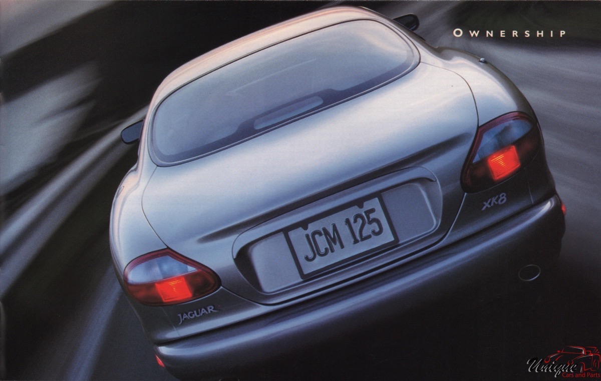 1997 Jaguar Model Lineup Brochure Page 2